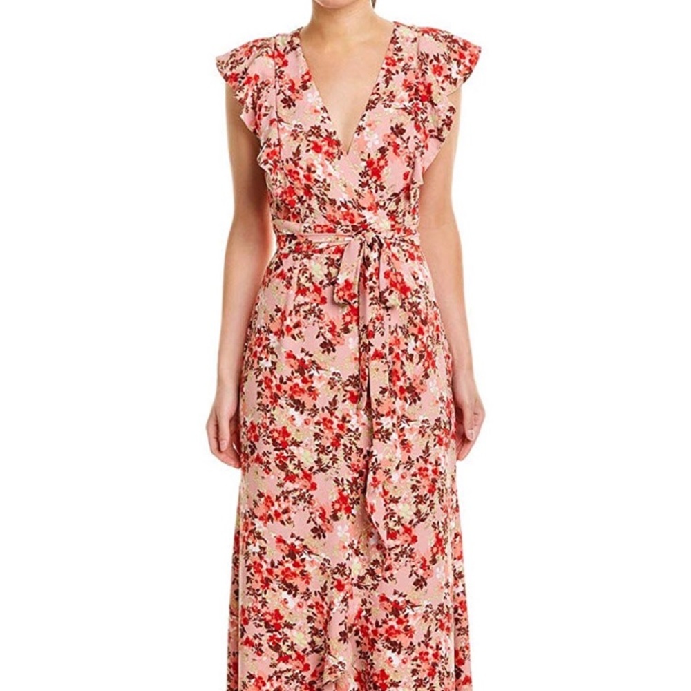 WAYF SARA RUFFLE DRESS - Picture 2 of 3